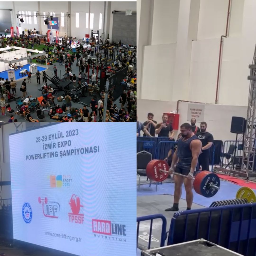 2023 Expo İzmir  - Powerlifting Şampiyonası Ödül Sponsoruyuz.